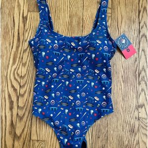 New York Mets Women's One Piece Swimsuit size medium